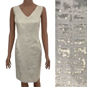 Tommy Hilfiger dressy metallic blend dress.